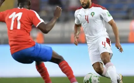 المنتخب المغربي يهزم نظيره الليبيري ويقترب من التأهل نهائيات كأس افريقيا 2023