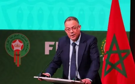فوزي لقجع مرشحًا وحيدًا لرئاسة الجامعة الملكية المغربية لكرة القدم