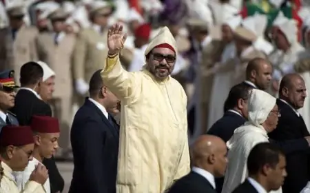 الملك يوجه خطابًا الى شعبه بمناسبة عيد العرش