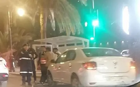 إيقاف سائق سيارة بعد دهسه لشرطي بأكادير