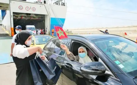 مرحبا2022 .. عبور ازيد من 530 ألف مسافر عبر ميناء طنجة المتوسط