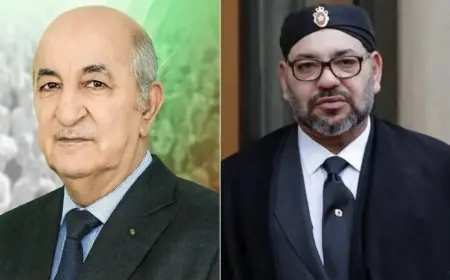 الملك محمد السادس يدعو الرئيس الجزائري عبد المجيد تبون إلى زيارة المغرب من أجل الحوار