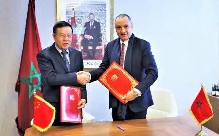 توقيع مذكرة تفاهم بين المغرب والصين لتعزيز المبادلات التجارية