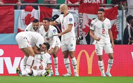 المنتخب المغربي يهزم كندا ويتأهل الى دور الثمن من المونديال متصدرًا لمجموعته