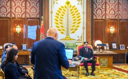 الملك محمد السادس يترأس مراسيم تقديم البرنامج الاستثماري الأخضر الجديد للمجمع الشريف للفوسفاط