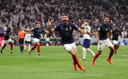 المنتخب المغربي يلاقي فرنسا في نصف نهائي المونديال