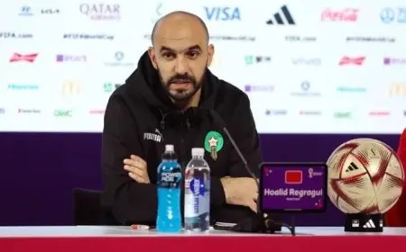 الركراكي: نريد التتويج بكأس العالم