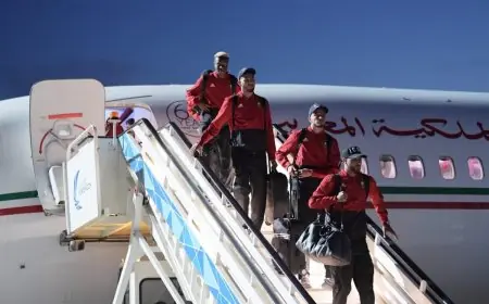 المنتخب المغربي يعود إلى المغرب يوم الاثنين