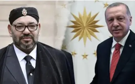 برقية تعزية من الملك محمد السادس إلى الرئيس التركي بعد الزلزال العنيف الذي ضرب بلاده