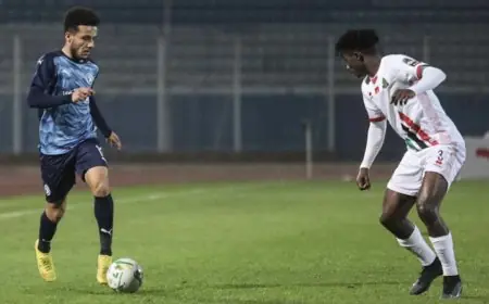 كأس الكاف .. الجيش الملكي يتعادل مع بيراميدز المصري