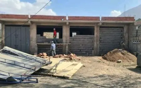 اوريكة السلطة المحلية تشن حملة على البناء العشوائي بالمنطقة