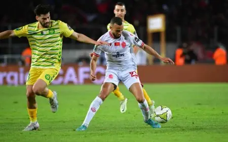 الوداد الرياضي يهزم شبيبة القبائل ويتصدر مجموعته في دوري أبطال افريقيا