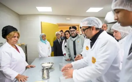 الملك يدشن مركز إعادة التأهيل النفسي والاجتماعي بالمستشفى الجامعي ابن رشد بالدار البيضاء