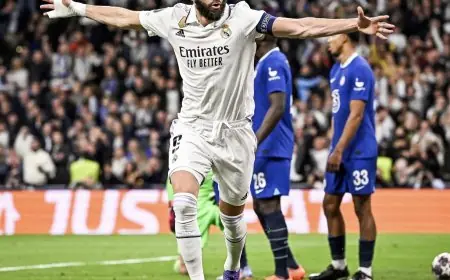 ريال مدريد يهزم تشيلسي ويقترب من بلوغ نصف نهائي دوري أبطال أوروبا