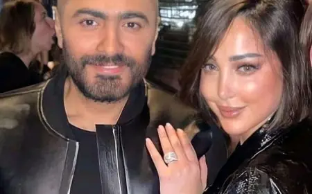 بسمة بوسيل تعلن انفصالها تامر حسني
