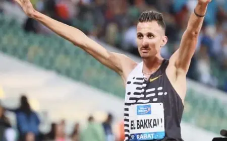 سفيان البقالي يسطع نجمه من جديد في الدوري الماسي بملتقى محمد السادس بالرباط