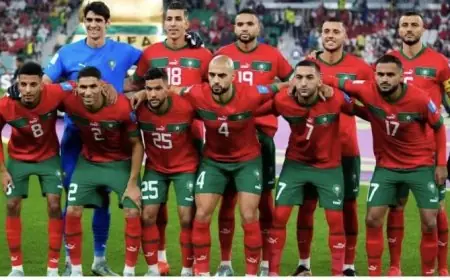 تشكيلة منتخب المغرب التي سيواجه بها منتخب الرأس الأخضر وديا