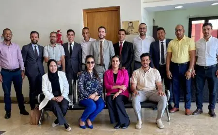 مراكش ... بحضور الاستاذ القالبة اتحاد المحامين الشباب بمراكش يوزع المهام بين أعضائه