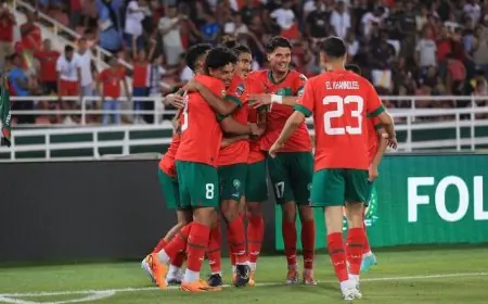 ‏المنتخب المغربي يواجه مالي في ‫نصف نهائي كأس إفريقيا لأقل من 23 سنة