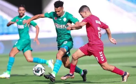 كأس العرب للاندية .. الرجاء الرياضي يهزم شباب بلوزداد الجزائري