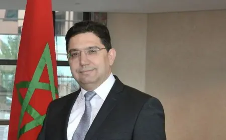 السيد بوريطة يتباحث مع وزير الدولة البريطاني للشرق الأوسط