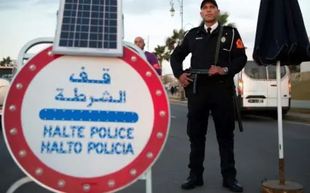 شخص يدهس شرطيين بالدار البيضاء