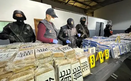 إحباط محاولة لتهريب طن و نصف من الكوكايين بميناء طنجة