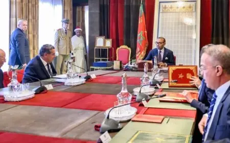 الملك محمد السادس يترأس جلسة عمل خصصت لمناقشة اشكالية الماء في المغرب