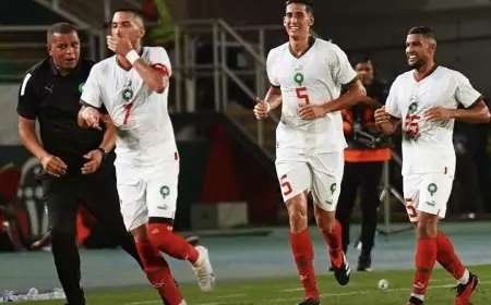 المنتخب المغربي يهزم زامبيا ويواجه جنوب افريقيا في ثمن نهائي "الكان"
