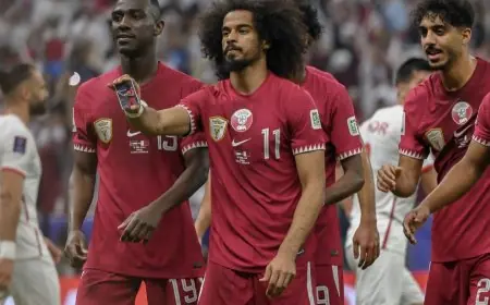 قطر تهزم الأردن وتتوج بكأس آسيا