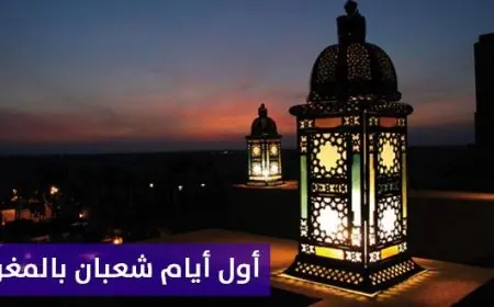 الأحد فاتح شهر شعبان بالمغرب