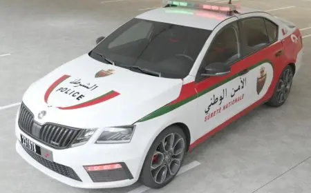 594 مركبة ودراجة نارية جديدة تعزز الآليات اللوجيستيكية لمصالح الشرطة