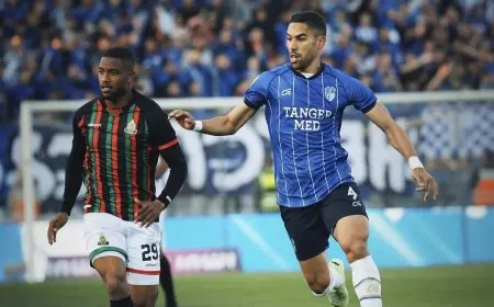 البطولة.. الجيش الملكي يهزم اتحاد طنجة ويقترب من التتويج باللقب