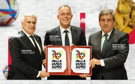 الكشف عن شعار مونديال 2030
