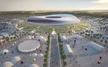 شركة بوبيلوس البريطانية تفوز بصفقة تصميم ملعب بنسليمان