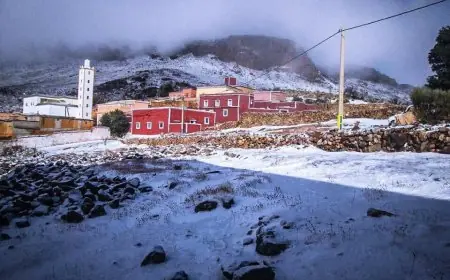 أمطار و ثلوج بعدد من مناطق المغرب ابتداء من الجمعة