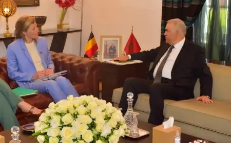 لفتيت يجري مباحثات مع وزيرة الداخلية البلجيكية بالرباط