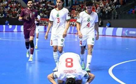 المنتخب المغربي للفوتسال يهزم نظيره الزامبي بحصة ثقيلة