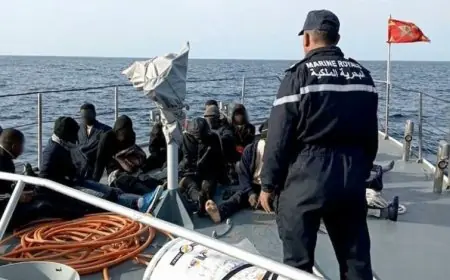 البحرية الملكية تنقذ 131 مرشحا للهجرة غير الشرعية نواحي العيون