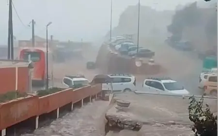 نشرة إنذارية .. أمطار رعدية ورياح قوية بهذه المناطق