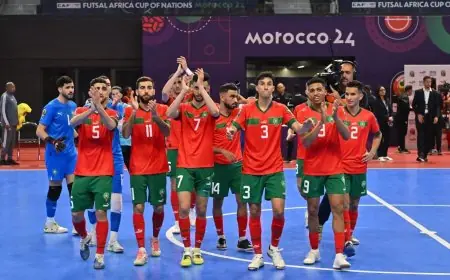المنتخب المغربي يبلغ نهائي كأس افريقيا ويتأهل إلى كأس العام للفوتسال