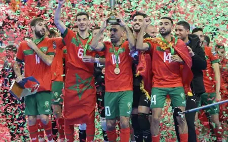 برقية تهنئة ملكية لأسود الفوتسال بعد التتويج القاري