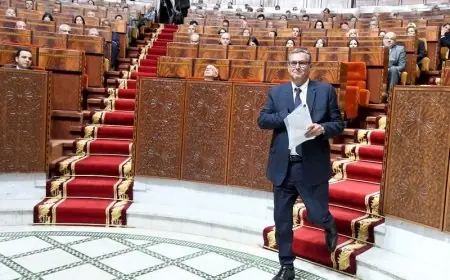 اخنوش مقدما الحصيلة الحكومية : الحكومة أوفت بإلتزاماتها