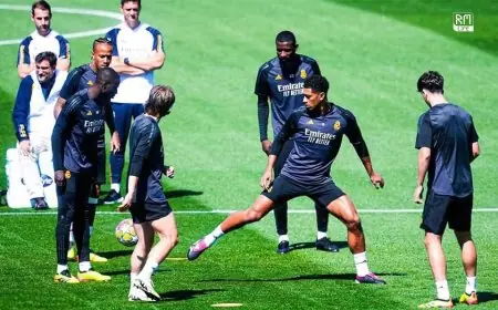 ريال مدريد ينهي تحضيراته لمواجهة بايرن ميونيخ