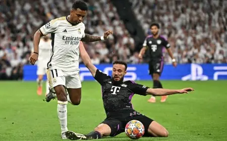 ريال مدريد يبلغ نهائي دوري أبطال أوروبا بعد فوزه على بايرن ميونخ