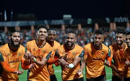 نهضة بركان يهزم الزمالك المصري في ذهاب نهائي كأس الكاف