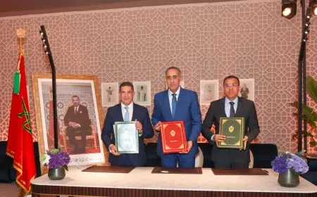 توقيع اتفاقية إطار لبناء مقر جديد لولاية أمن اكادير