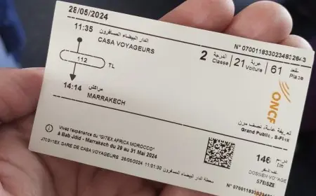 مصدر ينفي الزيادة في أثمنة تذاكر القطار بين الدارالبيضاء و مراكش