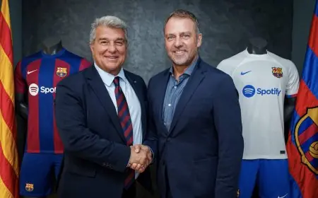 برشلونة يتعاقد مع المدرب الألماني هانز فليك