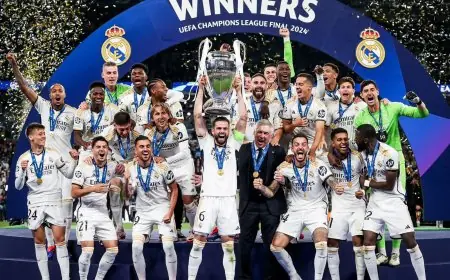 ريال مدريد بطلاً لدوري أبطال أوروبا للمرة 15 في تاريخه